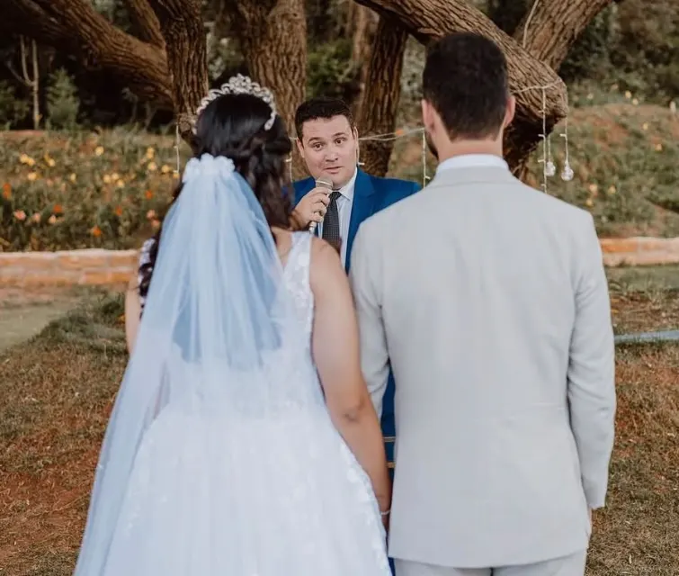 Celebração de casamento